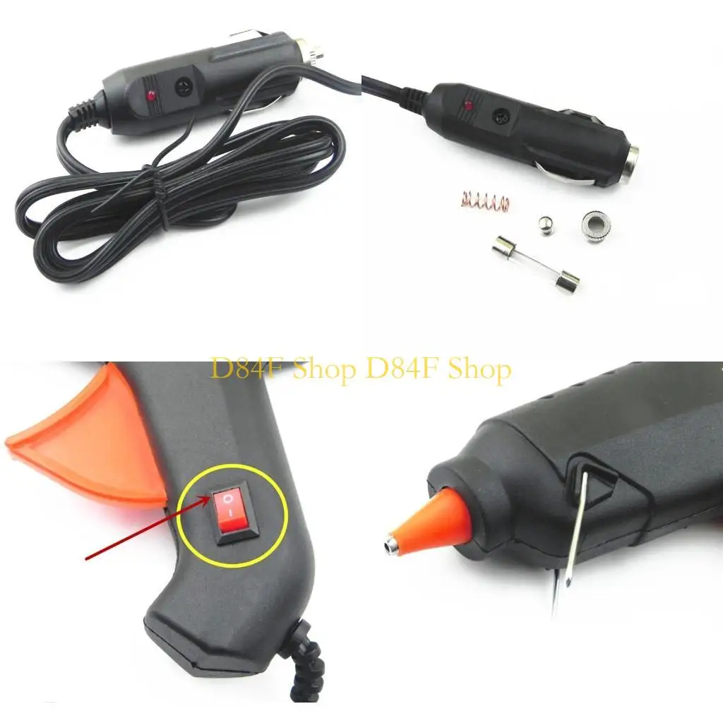 

D84F 40W Car Hot Melt 12V Depression Repair Tool Hot Melt Tip for Protec