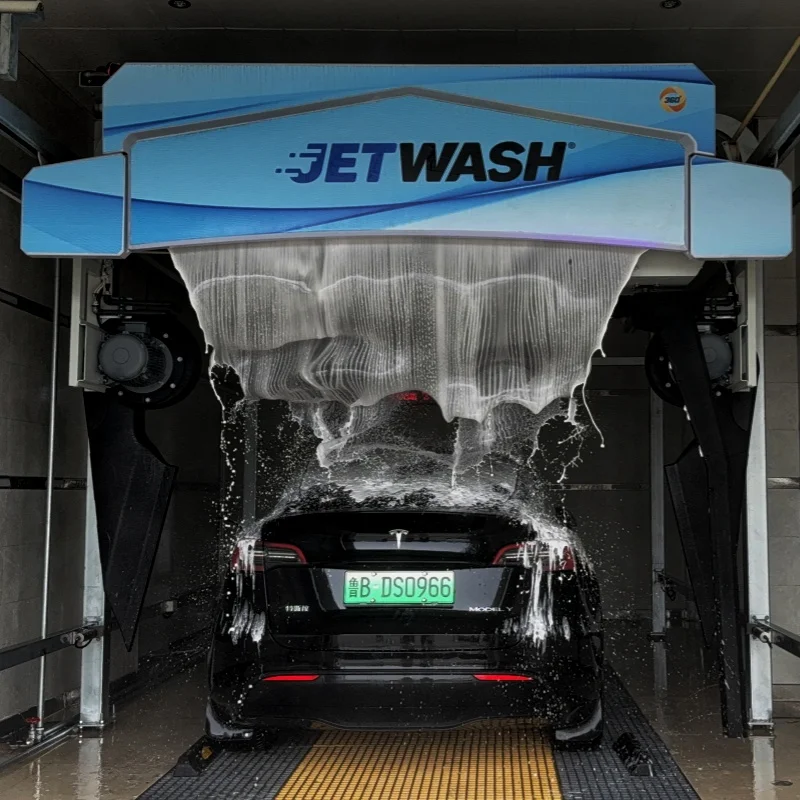 3-Min Cleaning Multi Car Model Adaptation Electric Stainless Steel 150bar Pressure Scratch Proof Automatic Car Wash Machine For