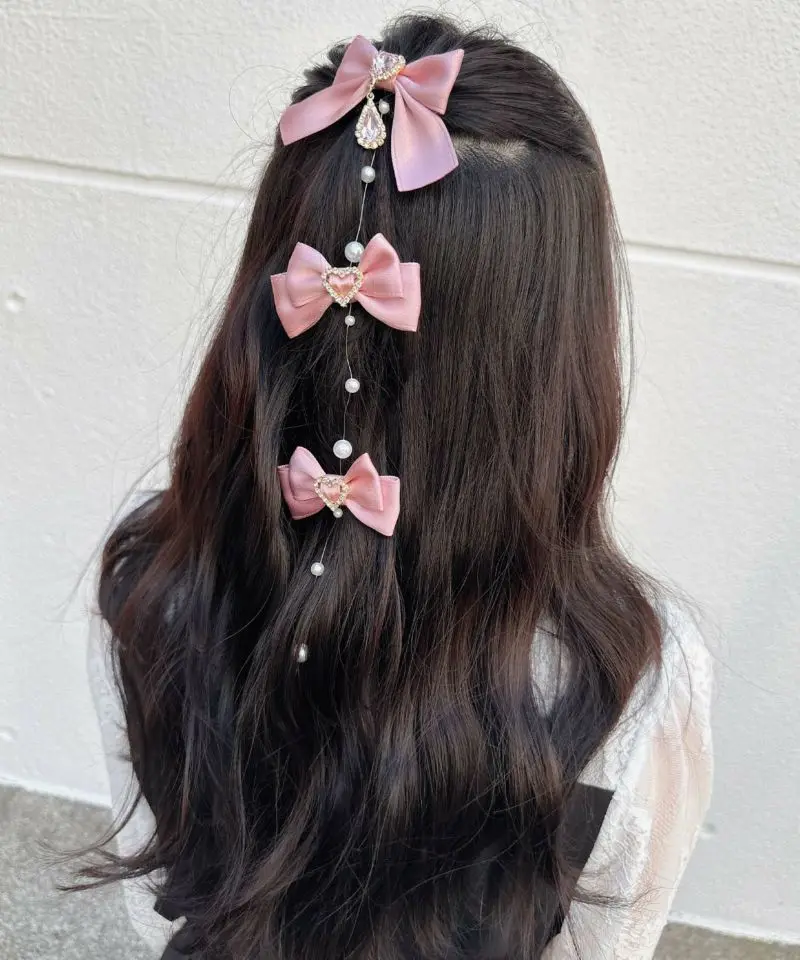 3Pcs Jirai Kei Hair… - image