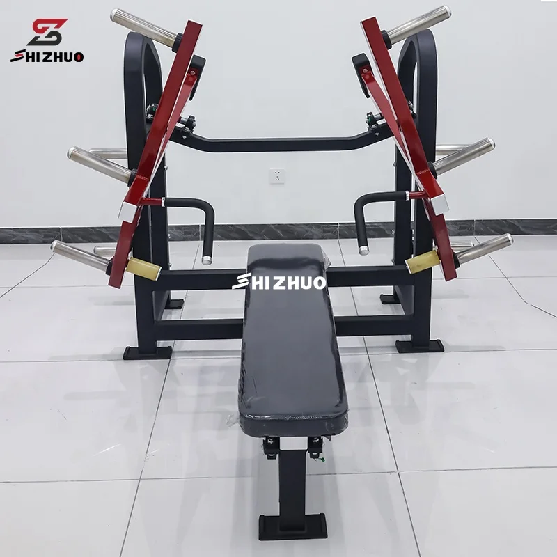 

Shizhuo High End Commercial Gym Fitness Equipment Plate Loaded Free Weight Seated Chest Press Machine