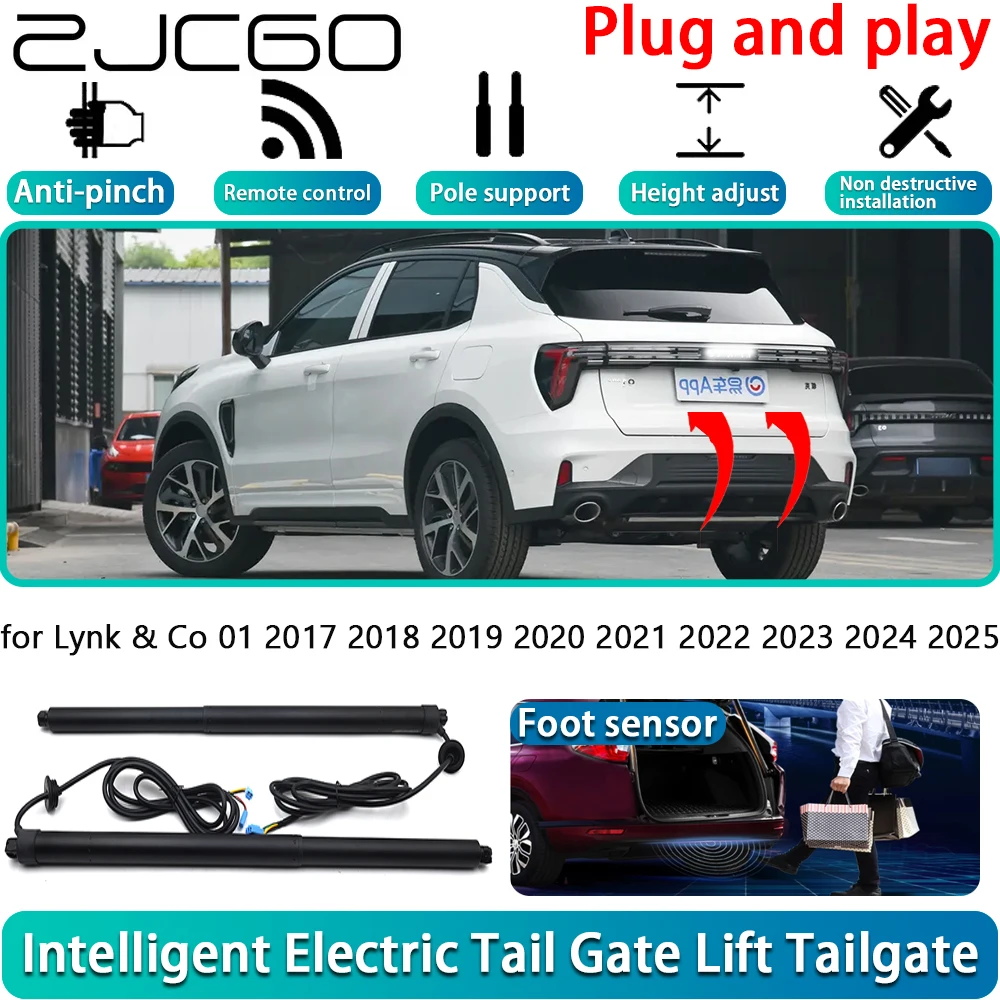 

for Lynk & Co 01 2017 2018 2019 2020 2021 2022 2023 2024 2025 Electric Powered Tailgate Power Liftgate Automatic Tailgate System