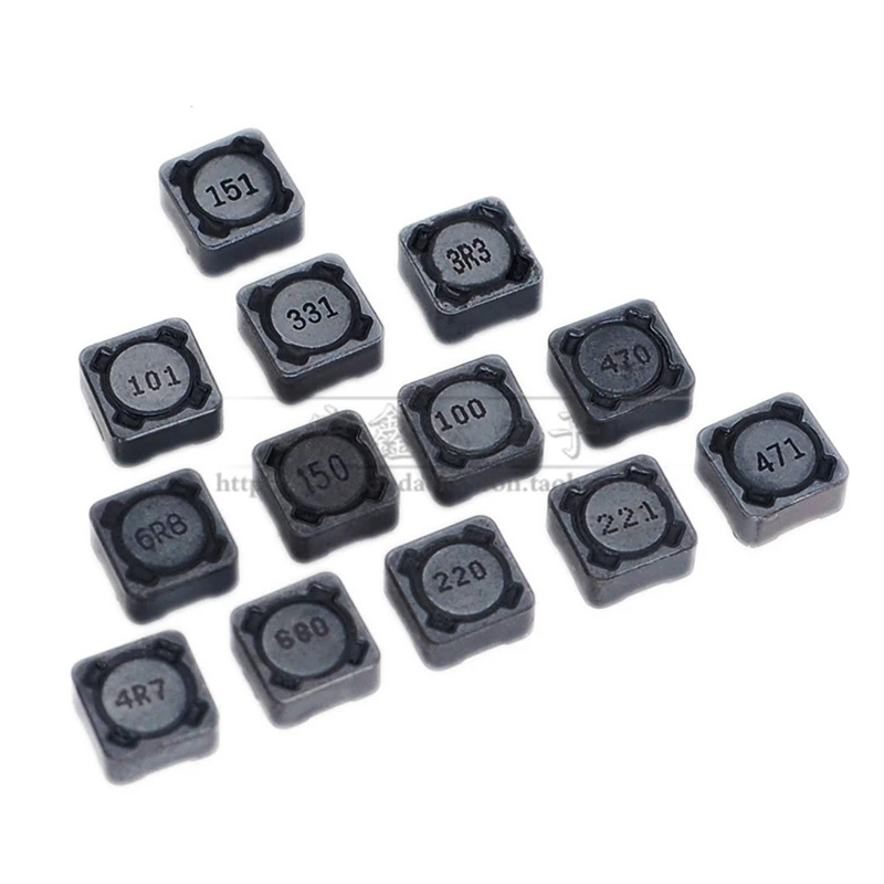 5PCS/Lot SMD Power Inductors CD127 2.2UH 3.3UH 4.7UH 6.8UH 10UH 22UH 33UH 47UH 68UH 100UH 150UH 220UH 470UH