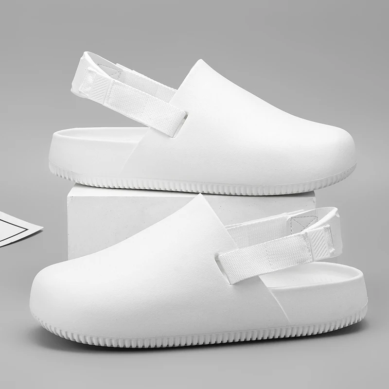 Men's Lightweight EVA Summer Sandals, Quick-Dry Water Shoes, Casual Clogs For Beach & Garden_voghion.com
