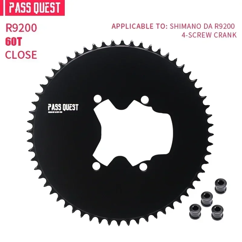 PASS QUEST 110 bcd kettingblad racefiets plaat voor Shimano 105 r9200 r8100 r7100 dura ace ULTEGRA Narrow Wide 52 54 schalen