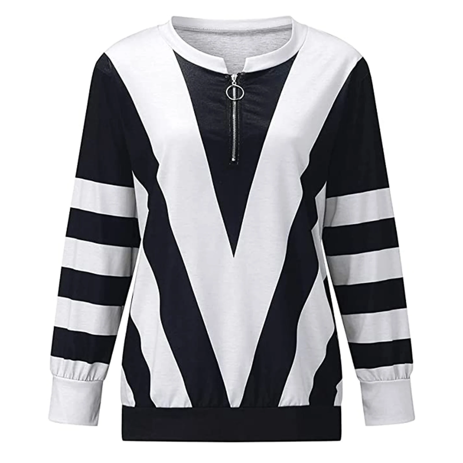 

Woman Printing Long Sleeves Top Cool and Breathable Top Suitable for Girl Woman Lover Mother