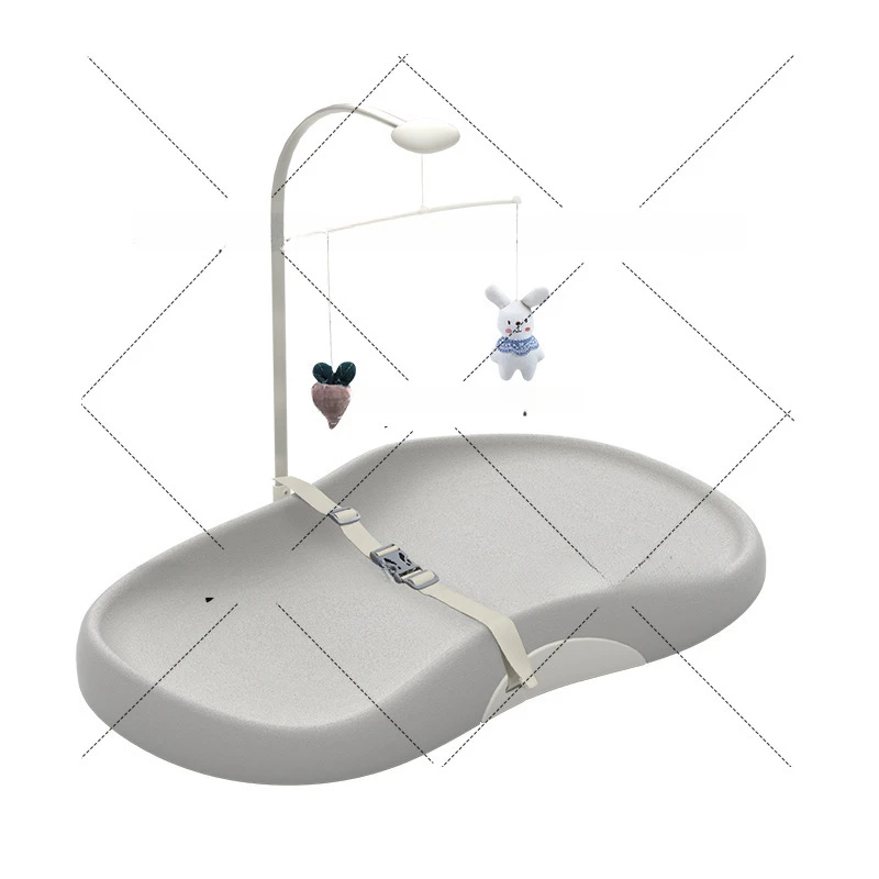 Portable Baby Changing Table - Multi-Function Nursery Station For Diaper Change & Bath Time With Storage