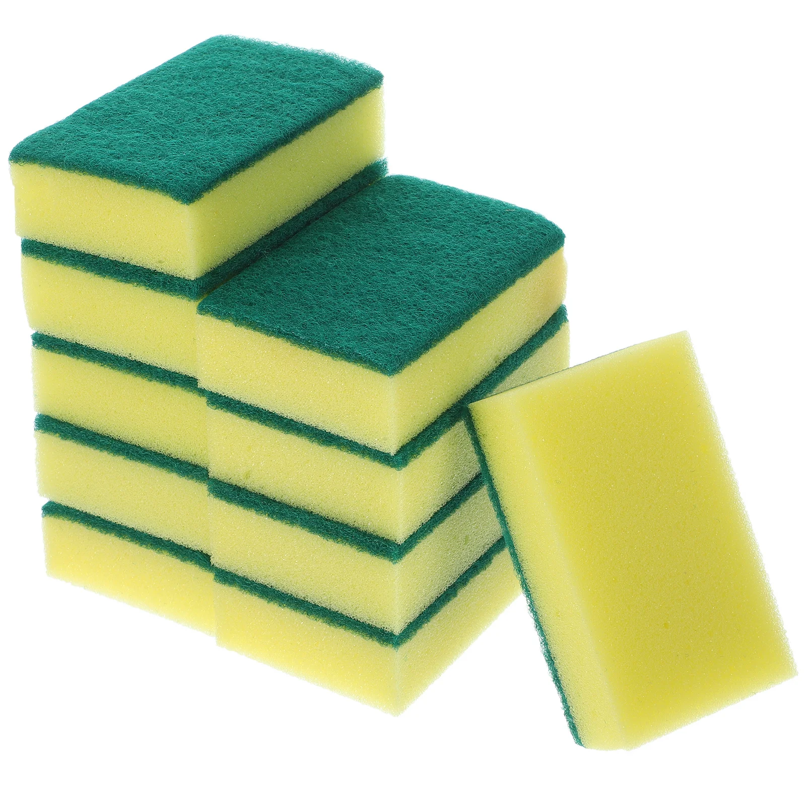 

20pcs Cleaning Sponge High-Density Scouring Pads 11X7X3Cm Kitchen Bathroom Dishwashing Sponge Cleaners Home Cleaning Supplies