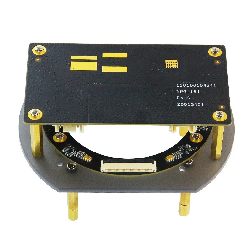 Far field six m icrophone ring array automatic speech recognition module board 6 mic sound source positioning ROS