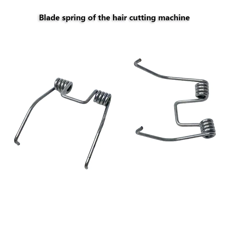 Wire Trimmer Blade Spring doppia molla di torsione universale tagliacapelli elettrico sostituzione Spring Steel Barber Spring Accessory