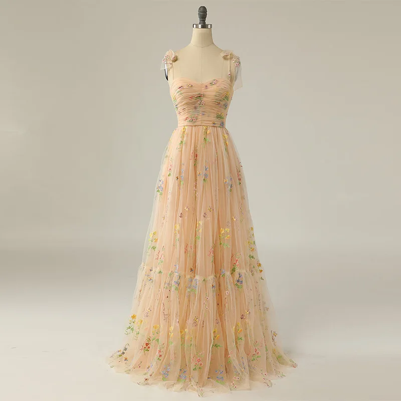 Robe de Soirée Élégante Vert Menthe, Bretelles Réglables, Brillante, Amour, Tulle, Thé, Courte, Mariage, Remise de Diplôme, 2023