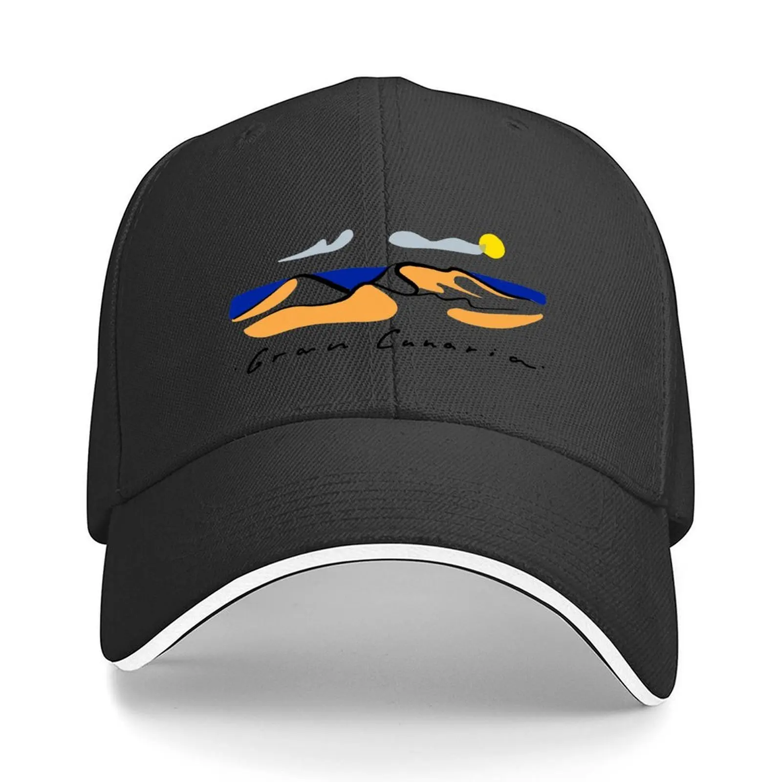 

Gran Canaria island Maspalomas Dunes Baseball Cap fashionable fishing hat Designer Hat Big Size Hat Golf Wear Men Women's