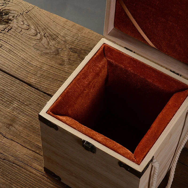 Wood Tea Box, Handicraft Article Storage Box, Gift Packing, Luxury Goods