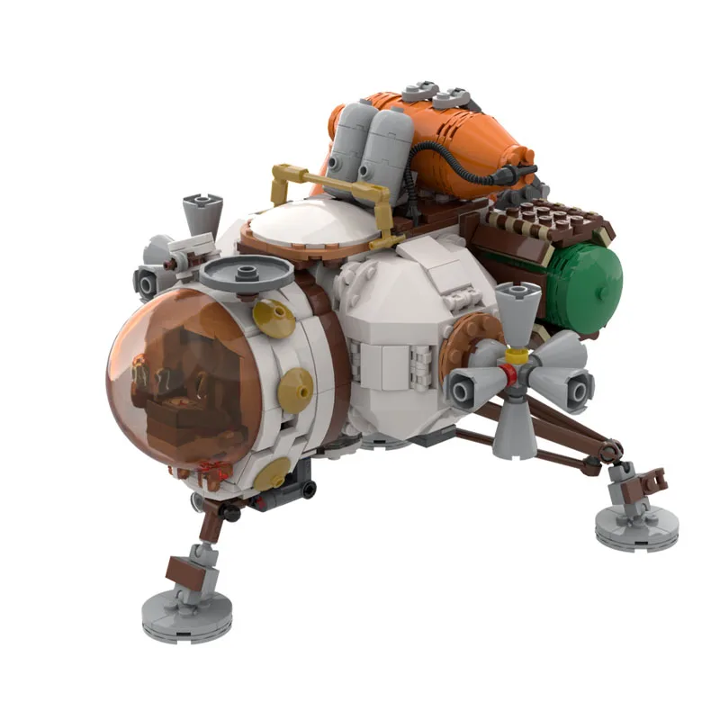 

753PCS Space Series Outer Wilds Ship Model IDEAS Project Inspired Stable Feet MOC DIY Education Building Block Birthday Toy Gift