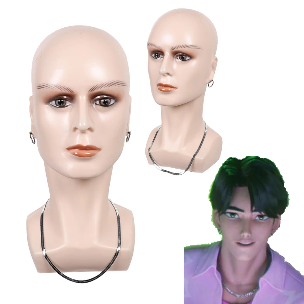 

2025 Cartoon Demon Hunter of KPop Cosplay Jinu Necklace Accessories Halloween Carnival Role play Costume Outfits Disguise Props