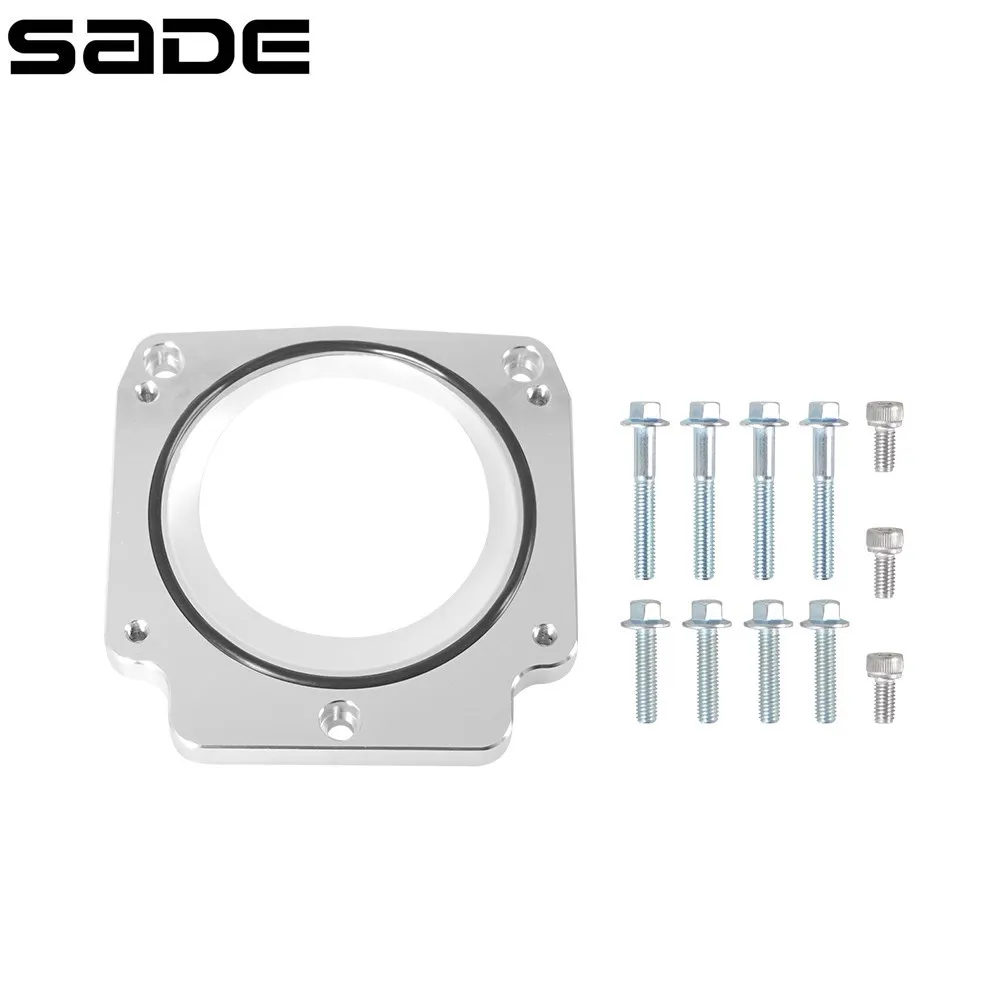 551513 LS1 3 Bolts 75mm Throttle Body Adapter Plate to LS3 4 Bolts 92mm LM7 LR4 LQ4 LS6 L59 LQ9 LM4 L33 LSX 4.8L 5.3L 5.7L 6.0L