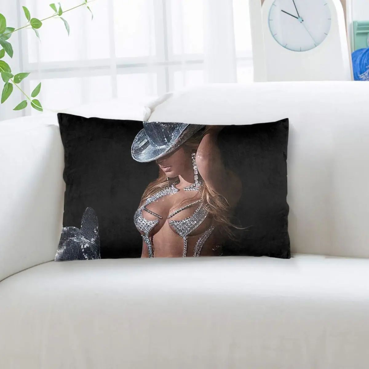Bey My House Singer Beyonce Renaissance Tour Rectangle Pillowcase Cushion Cover Decorative Bedroom Bed Home Comfort Throw Pillow