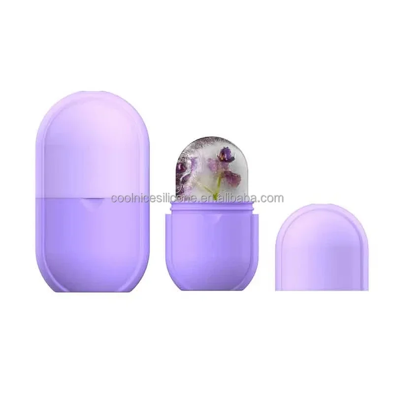 Upgraded Facial Ice Roller, Facial Beauty Ice Roller Skin Care Tools, Facial Beauty Silicone Ice Moulds