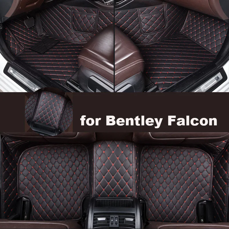 Autohome Car Floor Mats For Bentley Falcon 2016-2018 Year Upgraded Version Foot Coche Accessories Carpetscustomized