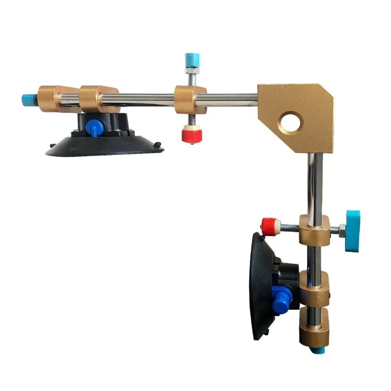 Marble Turntable Corner Air Pump Vacuum Suction Cup 90 Degree Right Angle Seamless Splicing Stone Fixing Clamp Equipment