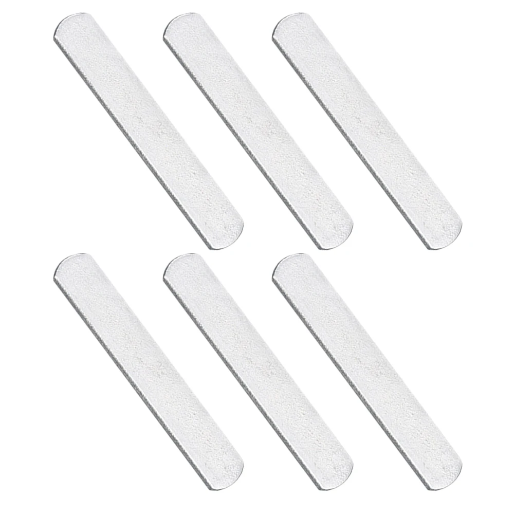 

6 pcs Steel Weighted Vest Plate Durable Electroplated Fitness Gear For Strength Training Running Walking Workout Weight Jacket