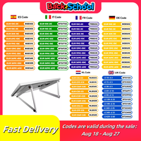 Renogy 28in Adjustable Solar Panel Mount Brackets, with Foldable Tilt Legs on Any Flat Surface for RV, Roof, Boat