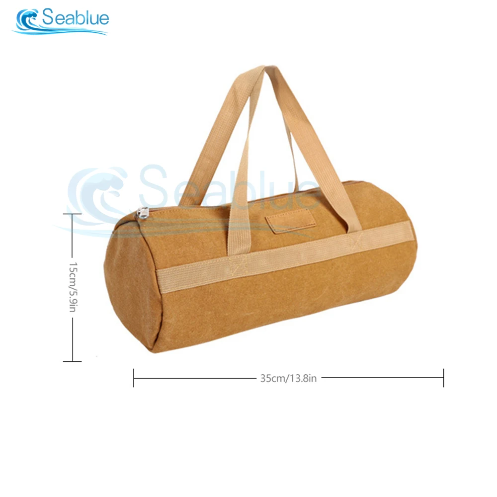 Cilinder draagbare opbergtas Grote capaciteit verdikte camping tentharing tas Diversen opbergtas Gereedschapstas