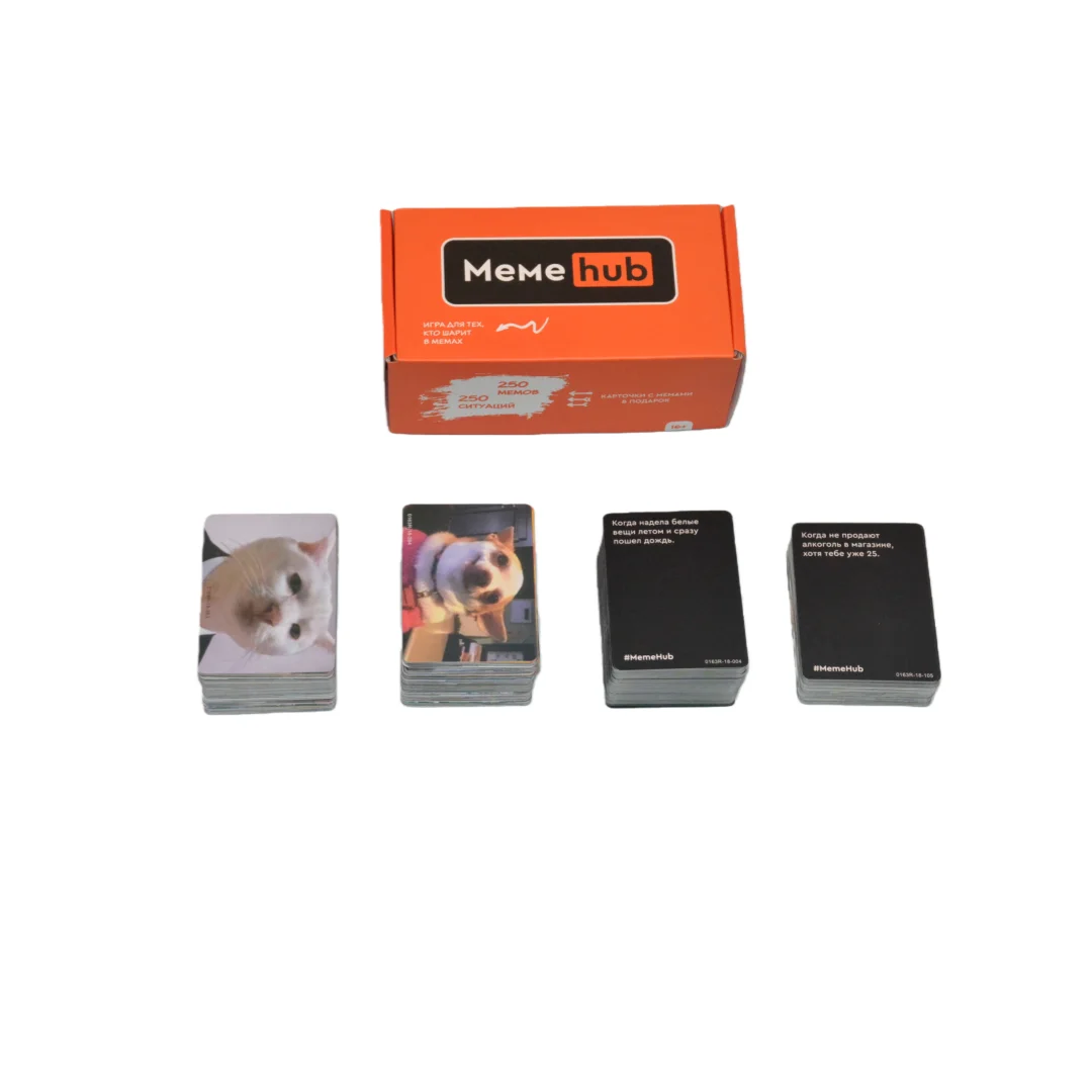 

Russian Version of the Board Game, "На Ассоциации _Имаджинариум". Team-Based Card Game, Interactive Game, Fun Party Game, Suitable for Halloween, Christmas, Gift Present