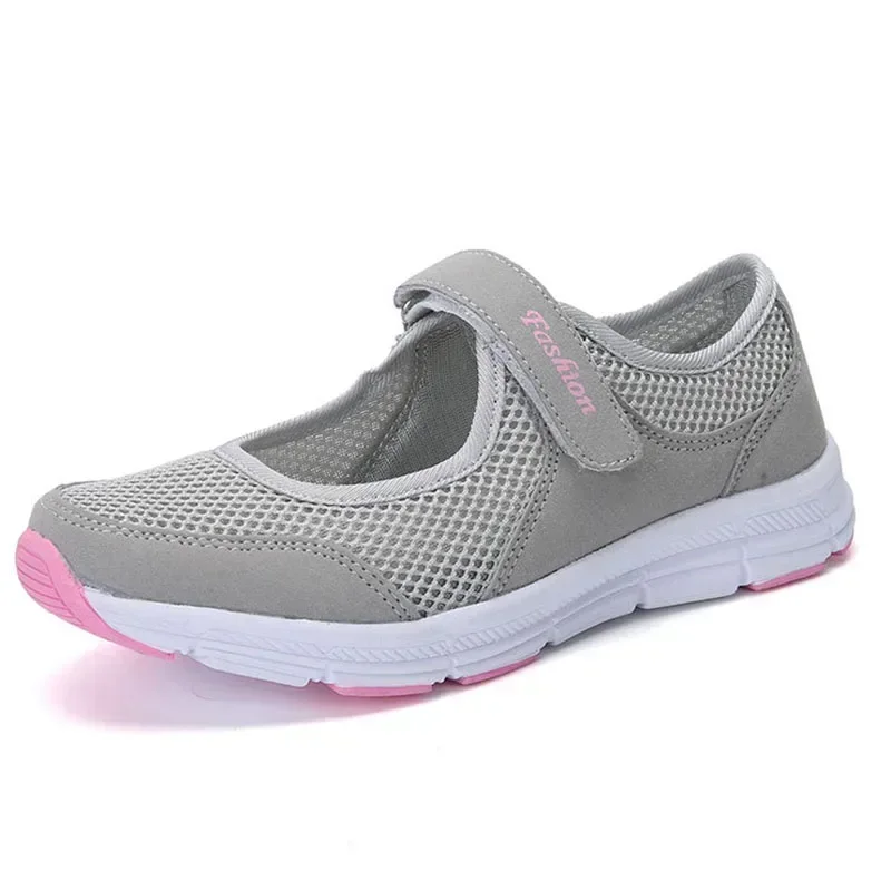 Women Casual Shoes Super Light Women Sneakers 2021 Flat Tenis Feminino Women Shoes Breathable Mesh Vulcanize Shoes Mujer