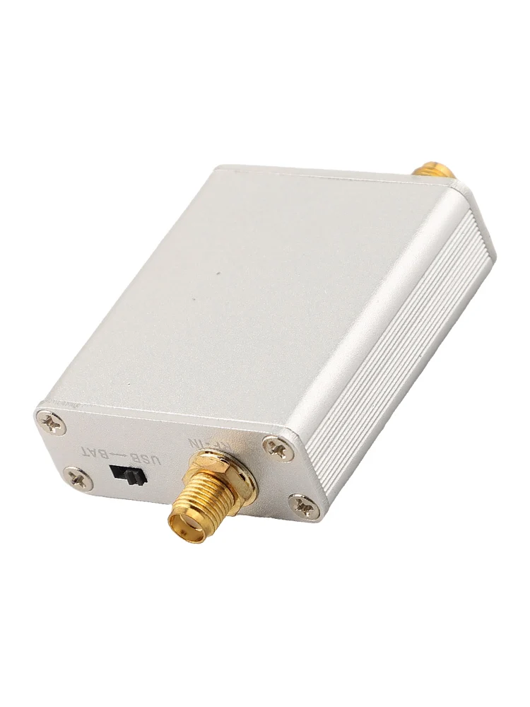 1pcs HT004 0.1MHz-6GHz 50Ω Low Noise Megaphone Module 20DB Gain With USB Cable For Receivers Built-in TQP3M9037-LNA