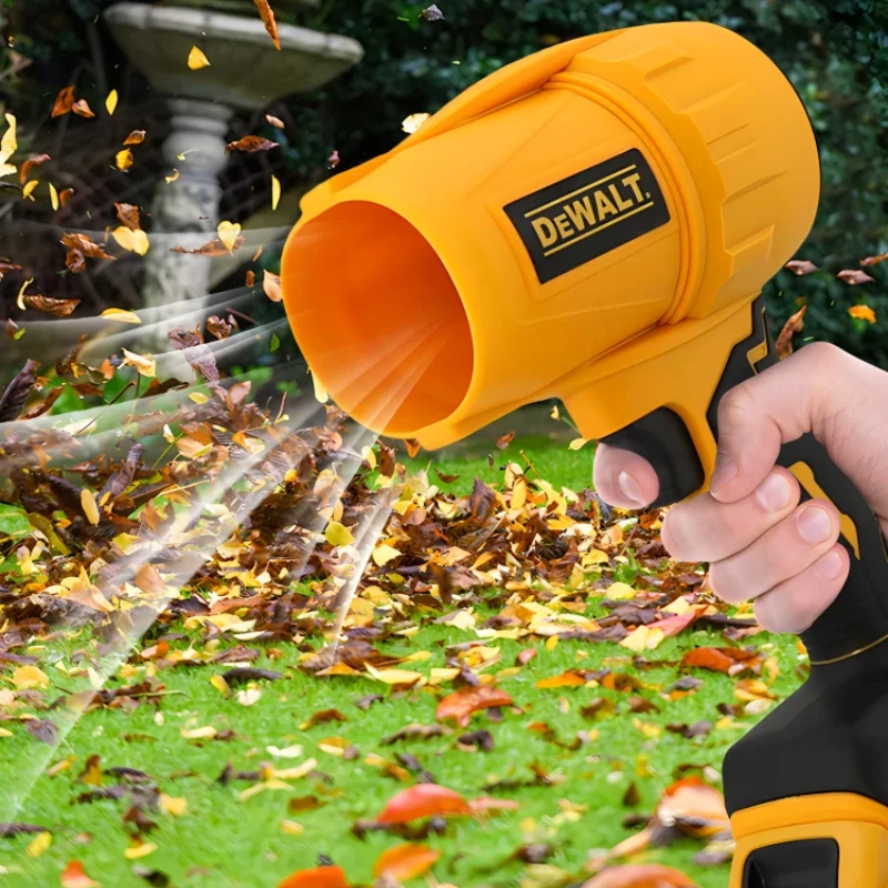 

DEWALT Cordless Air Blower Brushless Turbo Fan Violent Fan 800G Thrust Handheld Dust Blowing Tool Rechargeable 20V Battery