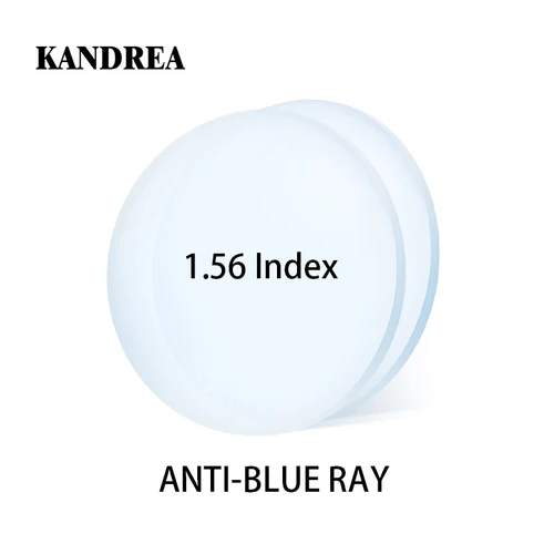 1,56 1,61 1,67 lentes de gafas asféricas de resina CR-39 graduadas con bloqueo de luz azul para miopía hipermetropía presbicia