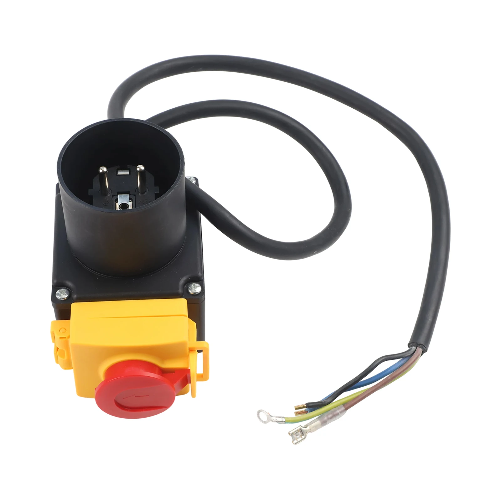 1PC KOA7 Electromagnetic Motor Protection Switch 250V 12A Emergency-Stop And 16A Socket Electromagnetic Switch Electrical Tool