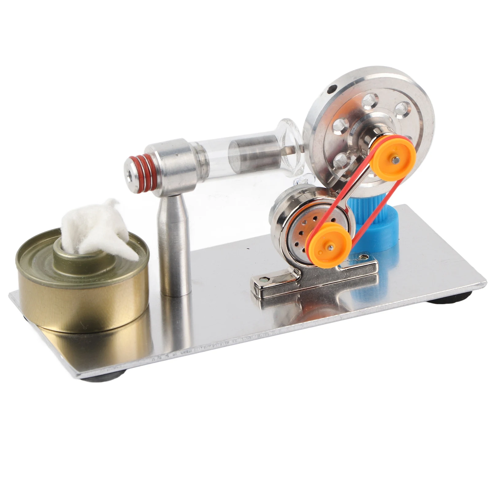 Stirling Engine Generator Single Cylinder Sterling Engine Model Steam Power Physics Science  Teaching Tool Experiment Model