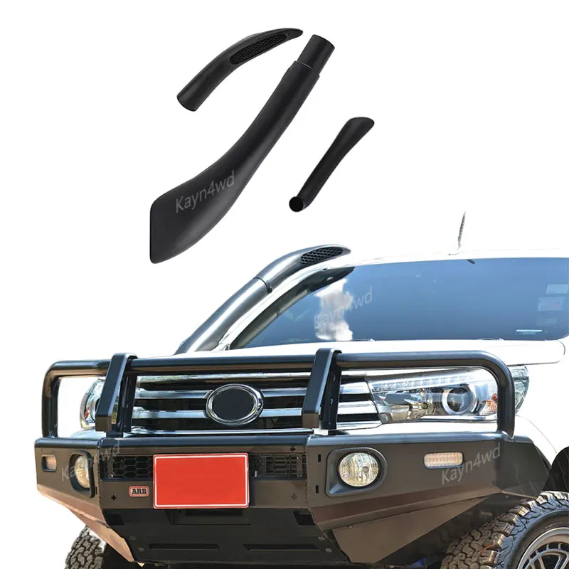 

Pickup 4x4 Accessories Air Intake Snorkel Kit For 2015+ TOYOTA Hilux Revo Rocco Snorkel Off Road Parts Wading Breath Hose Pipe