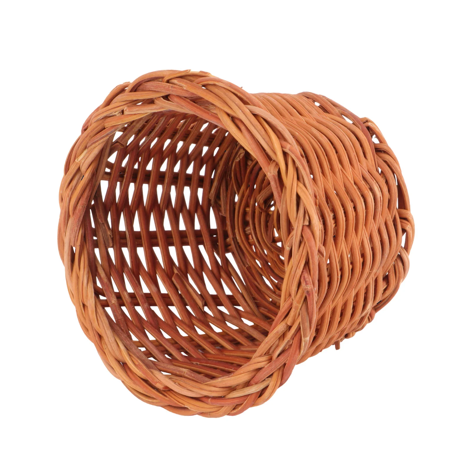 Home Decorations Mini Woven Adornments Manual Miniature Furniture Brown Bamboo Miniatures