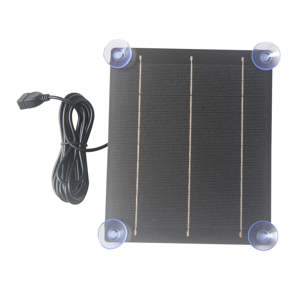 6W DIY Solar Powered Water Fountain with 6 Nozzles Solar Panel Powered Water Fountain for Bird Bath Pool Pond Garden Aquarium