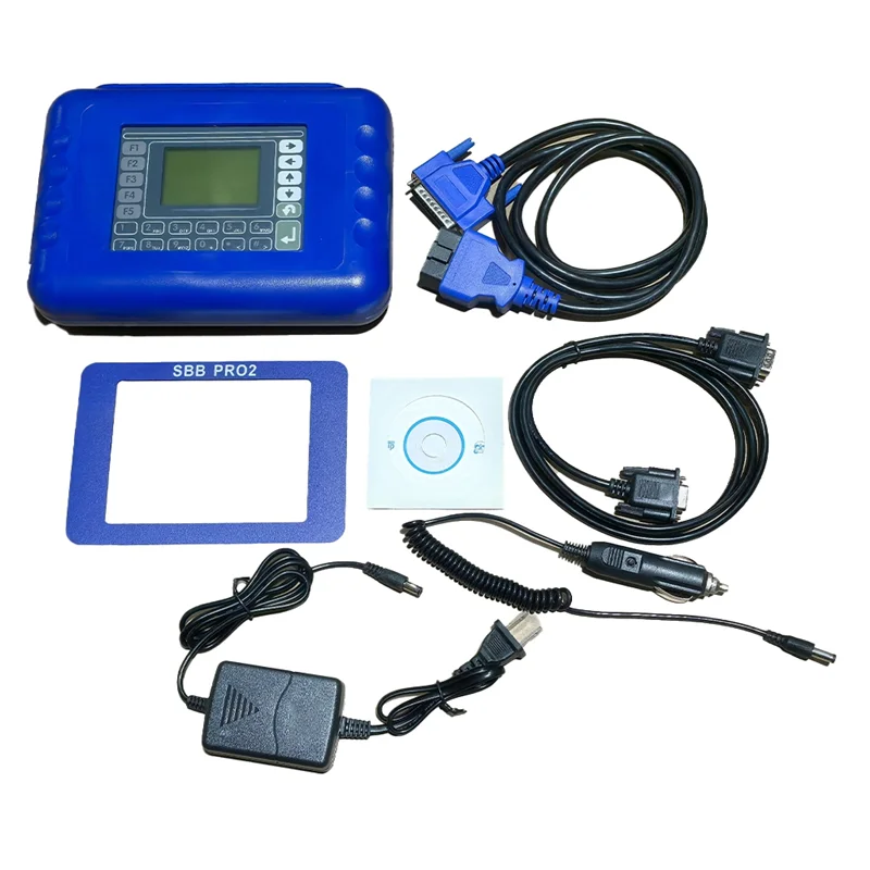 A99F-SBB V48.99 Pro2 Obdii Key Programmer Decoding Chip Matching Instrument Sbb Pro 48.99 Update Of 46.02 Pin Code US Plug