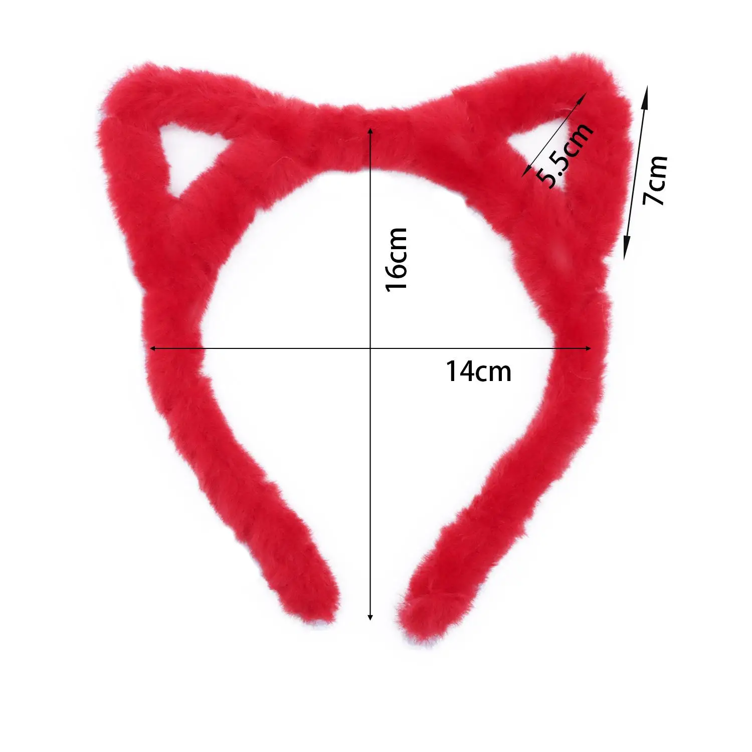 Cat Ears Headband Plush Headbands for Women Washing Face Cute Headband for Girls Headbands Festival for  Furry Headbands part