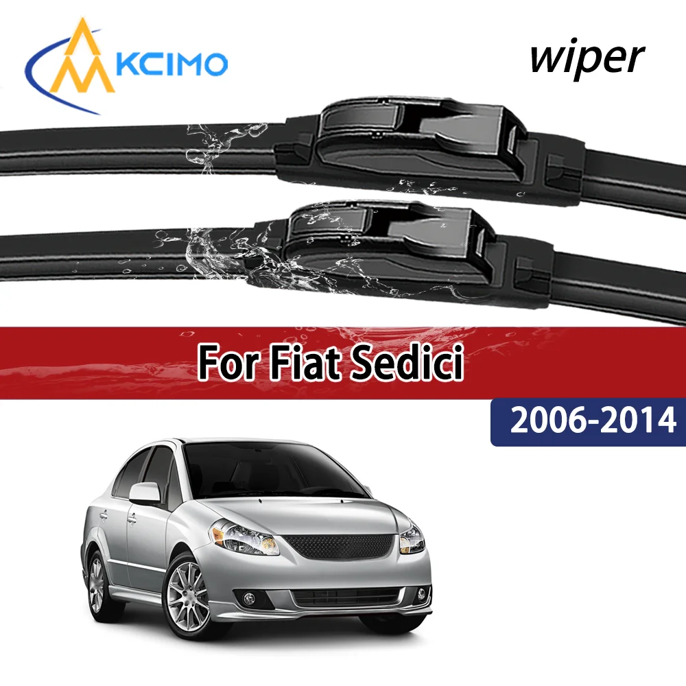 

For Fiat Sedici 2006-2014 2007 2008 2009 Compatible Durable Silent Front Wiper Blades Car Windscreen Auto Window Accessories