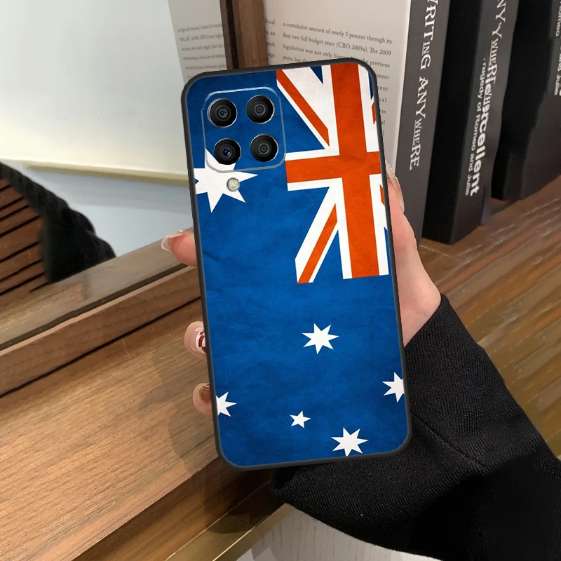 Australia Flag For Samsung Galaxy M13 M23 M33 M53 M21 M31 M51 M30s M20 M12 M32 M52 M14 M34 M54 Phone Case