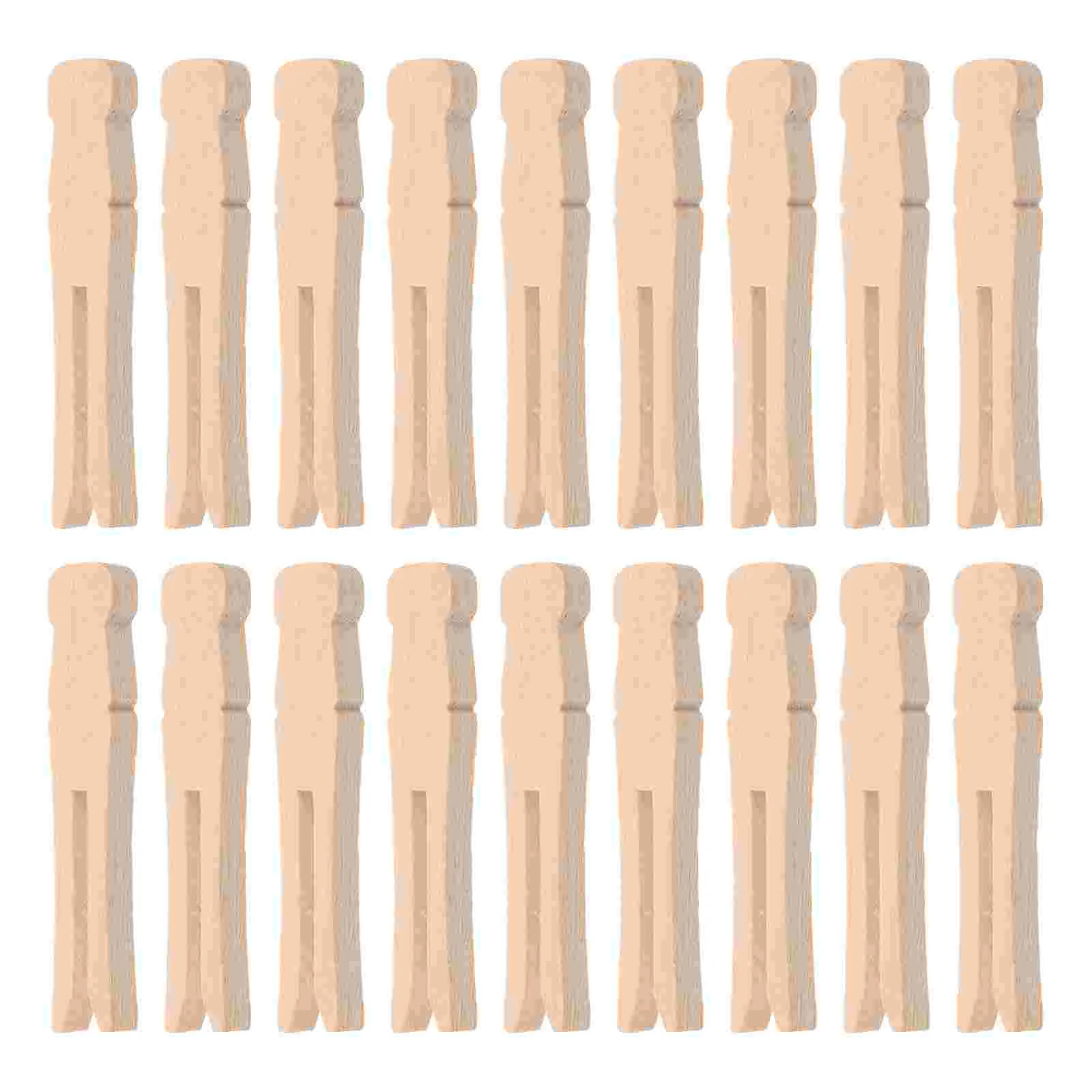 

100pcs Wooden Clothespin Picture Clip Holder Small Wood Clothes Pin Strong Grip Non-slip Clip clothes pegs wooden