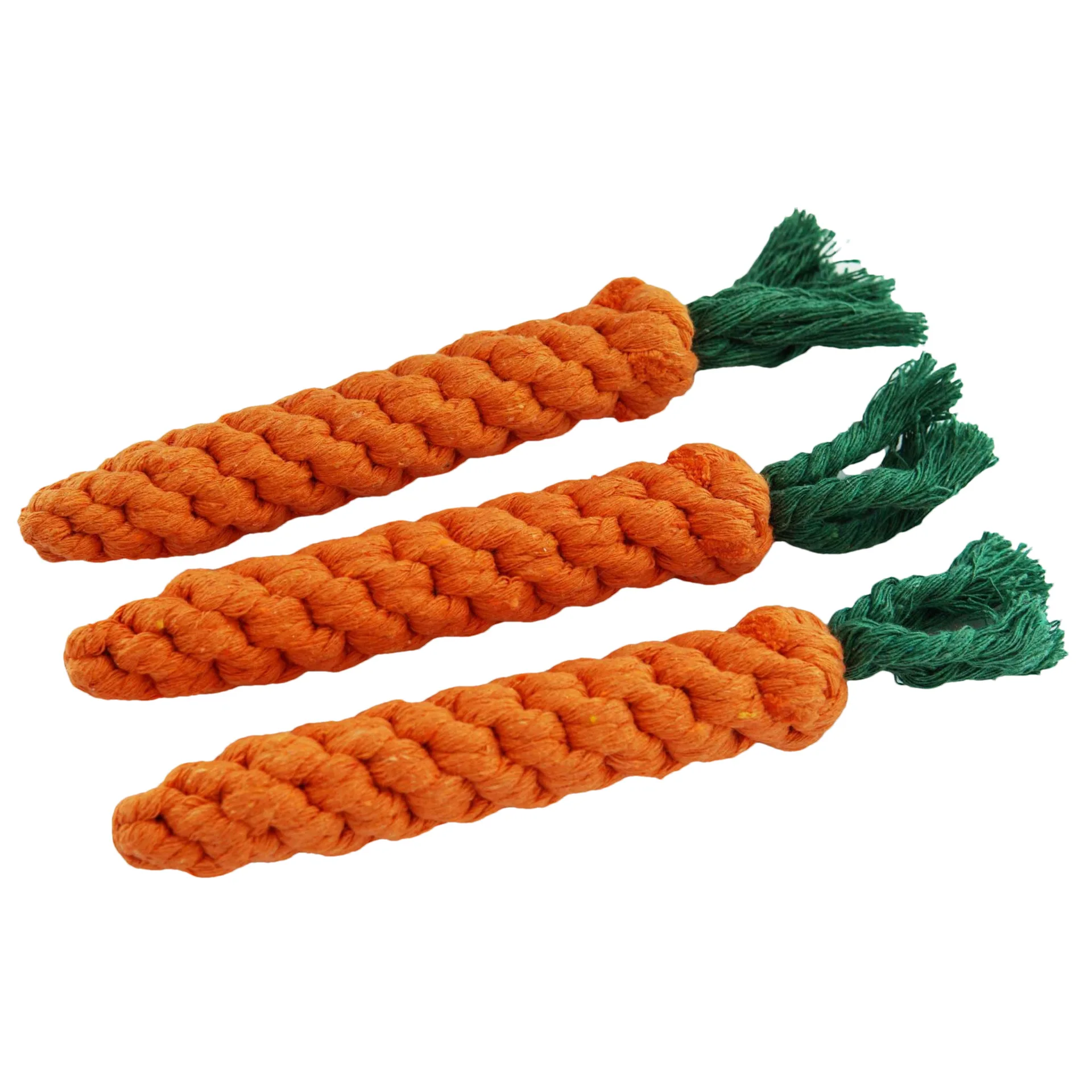 

Interactive Dog Toy Bite Rope Cotton Thread Carrot Pet Toy Personalized Wear-resistant and Bite-resistant Weaving Dogs Toys