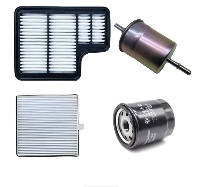 4PCS Filter Set for Dongfeng Fengguang 580 / Glory 580 / Fengon 580 1.5T 1.8L – Air + Cabin + Oil + Fuel Filter Kit view 4