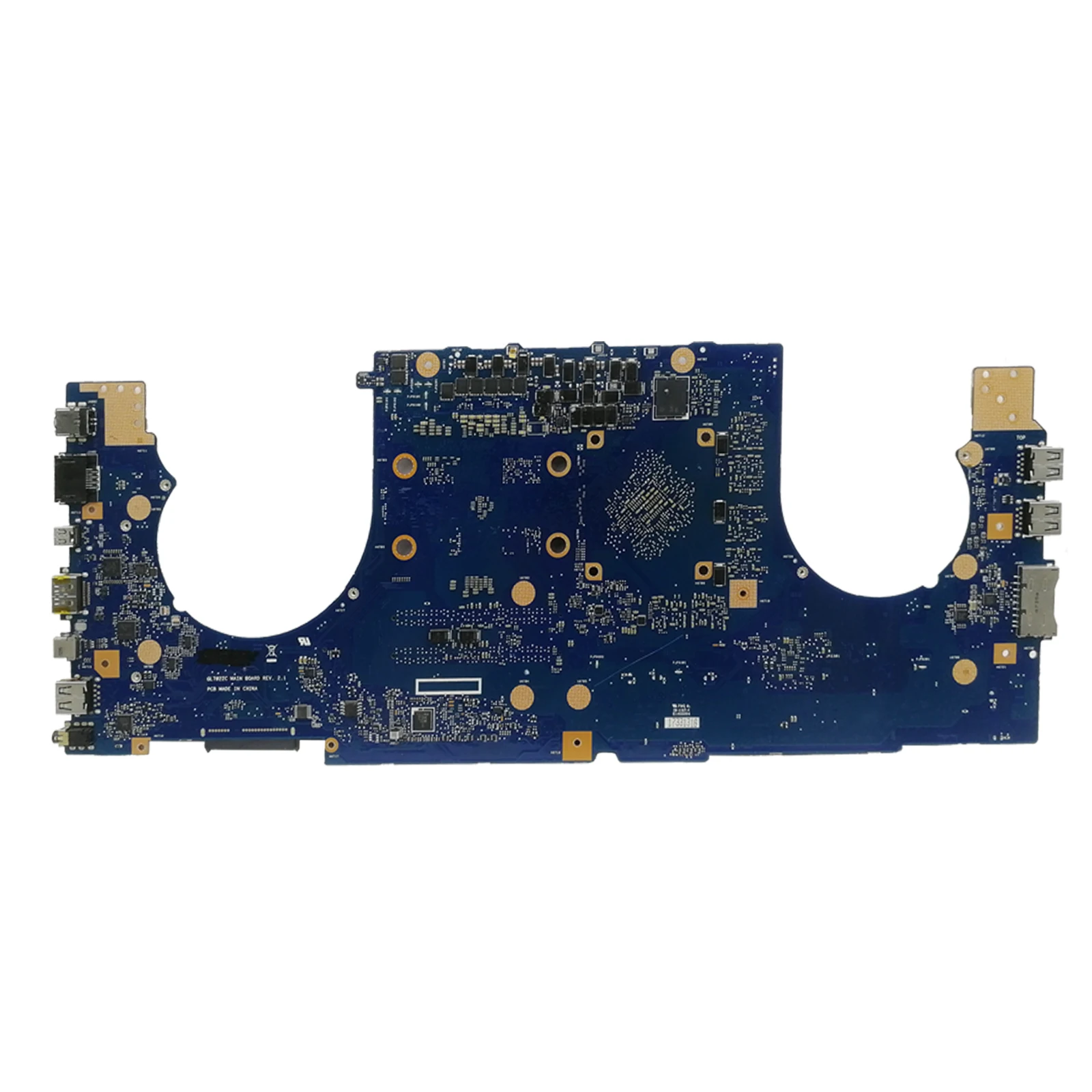 Imagem -03 - Akemy Gl702z Notebook Mainboard para Asus Rog Strix Gl702zc Gl702z Laptop Placa-mãe Rx580 100 Teste ok