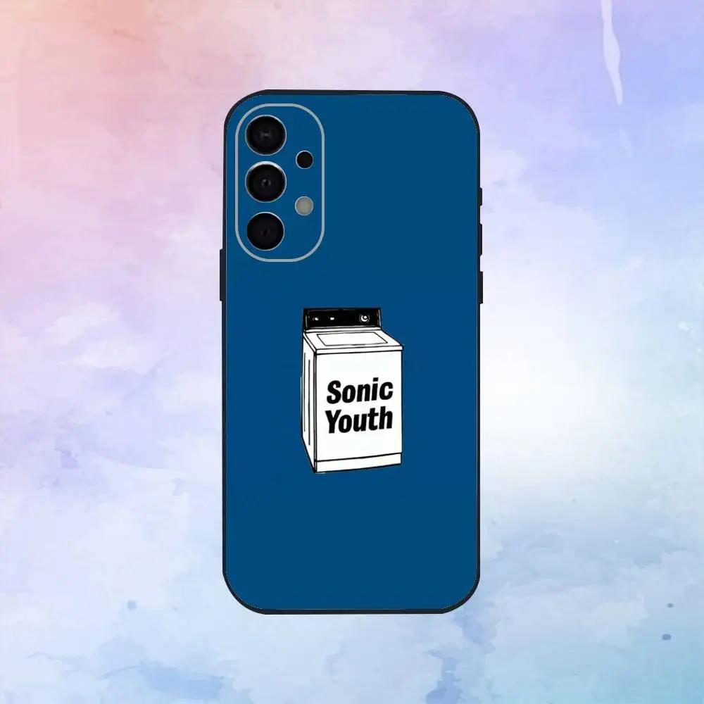 حافظة هاتف S-sonic Y-youth D-dirty B-bands لهاتف سامسونج S25، S24، S21، S22، S23، S30، Ultra، S20، Plus، Fe، Lite، Note، 10,9,5G غطاء أسود