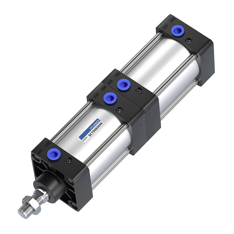 

SCT Boost Standard Pneumatic Cylinder Multi Position High Thrust Adjustable Stroke SCT 50/63/80/100/125