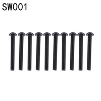 10pcs M3x24mm Screw SW001 for JLB Racing CHEETAH 11101 21101 J3 Speed 1/10 RC Car Upgrade Parts Spare Accessories