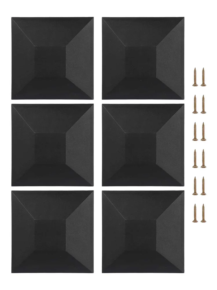 Easy Installation Fence Cover Fence Weather Resistant Covers 3.5*3.5in Fence Post Covers 3.5 X 3.5 Dimensions Garden Improvement