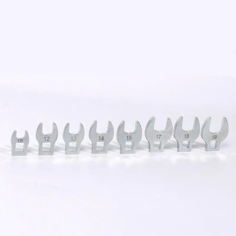 

9/11 Pcs Flare Nut Wrench Set Crowfoot Wrench Set With Storage Rack Horn Dual Purpose Wrenches Tool Kit For 3/8" DriveHot