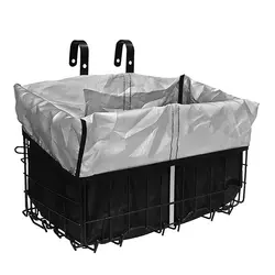 Waterproof Bike Basket Liner, Waterproof Rain Cover Fits Most Bicycle Baskets